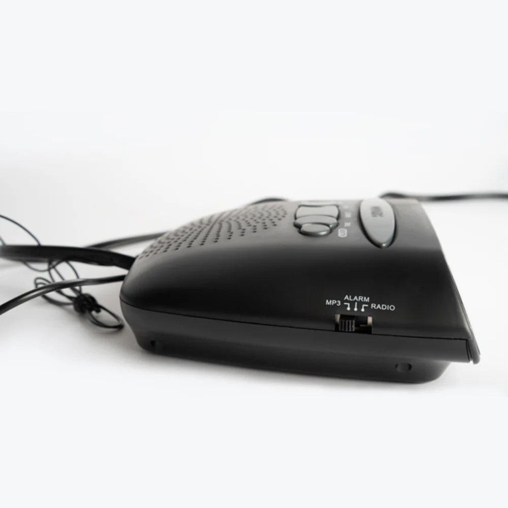 Alarm Clock Radio Amtex, Red Led Display thumbnail 3