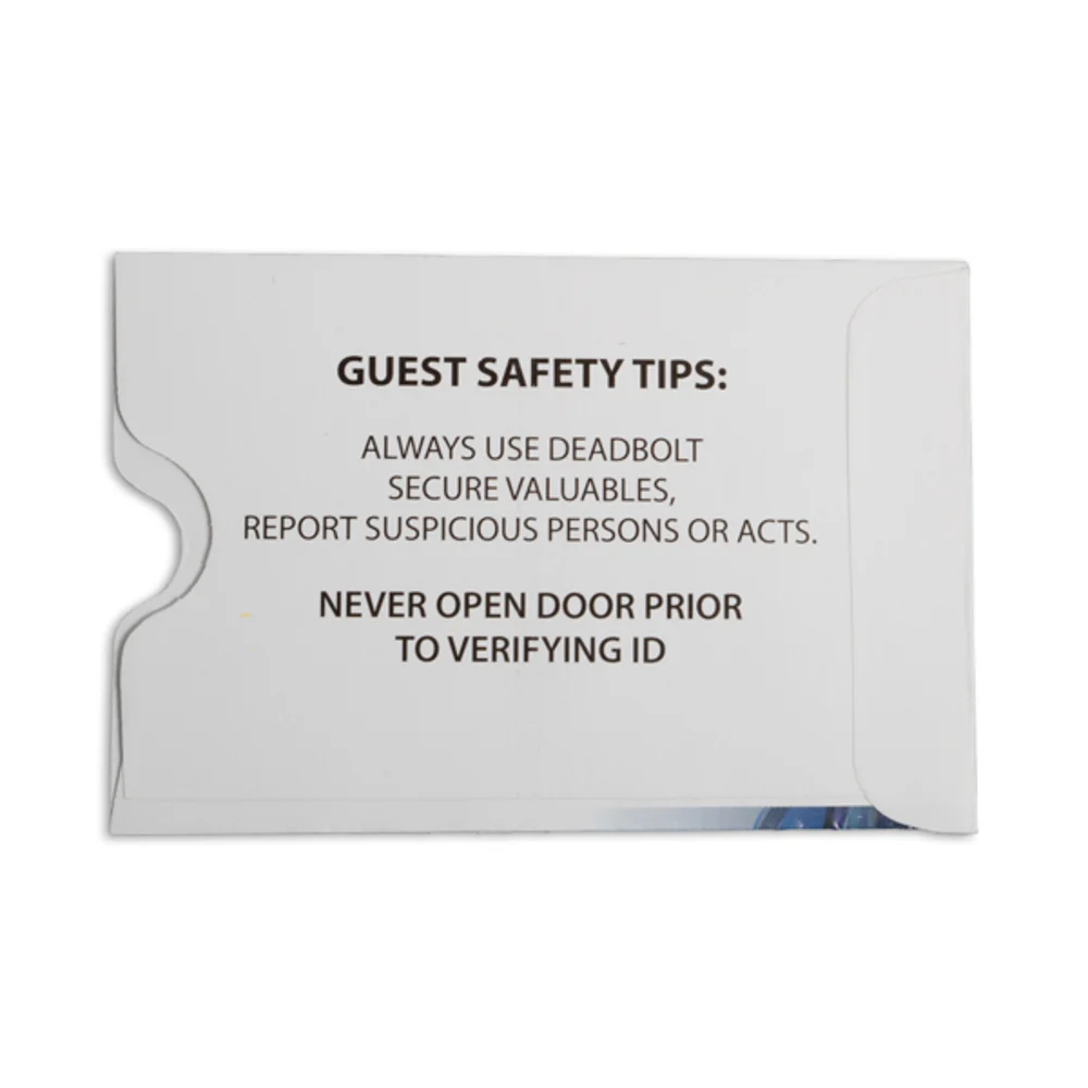 Key Card Envelope For RFID Card, 2.40" W X 3.5" L, 200/Pk thumbnail 2