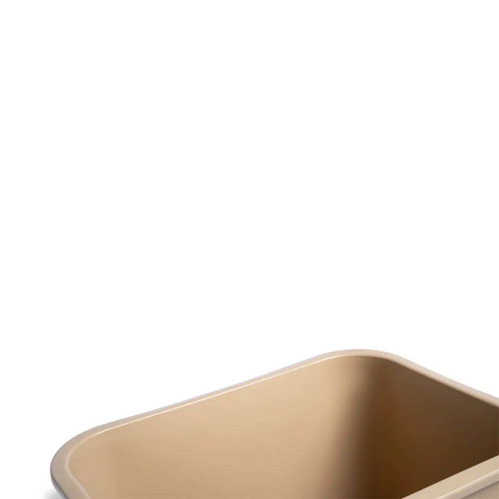 Wastebasket, 8 Qt., 9.75" x 7.25" x 10.25", Beige thumbnail 4