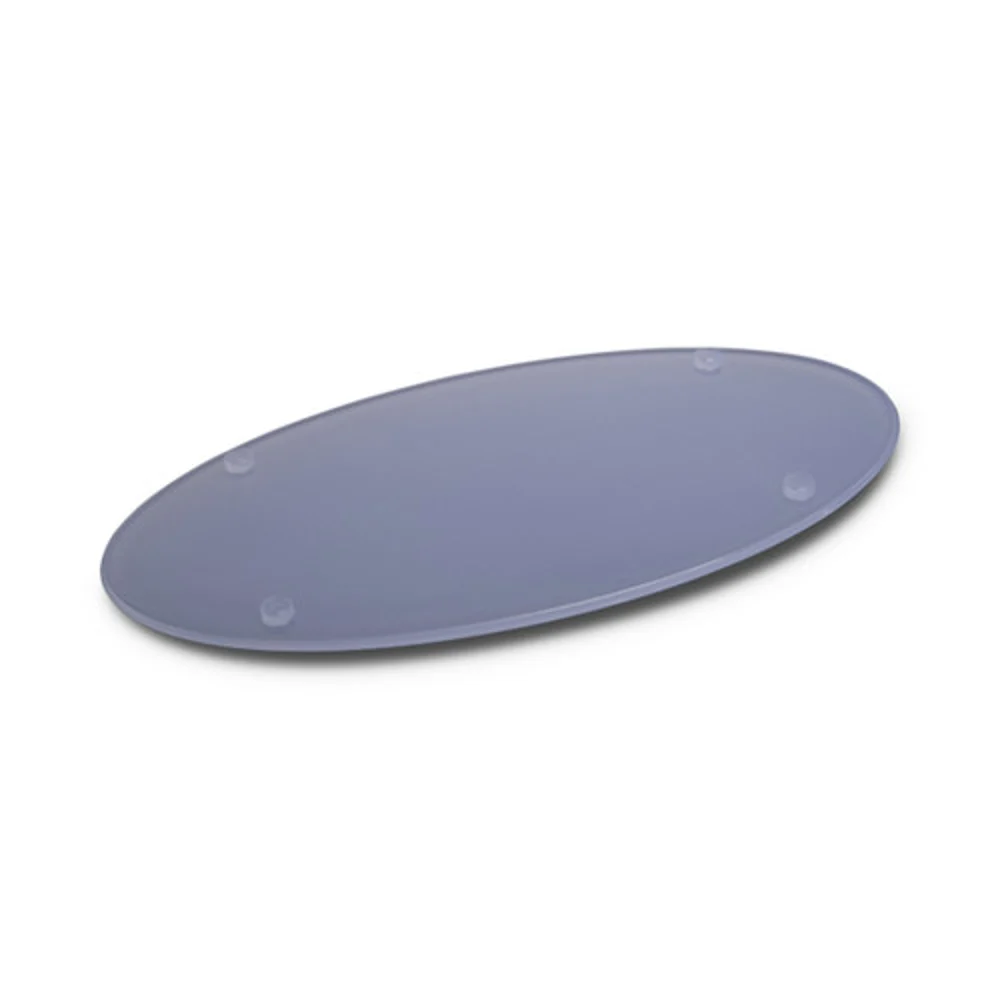 Amenity Tray, Oval, 8" x 4.25", Frosted, 25/Cs thumbnail 3