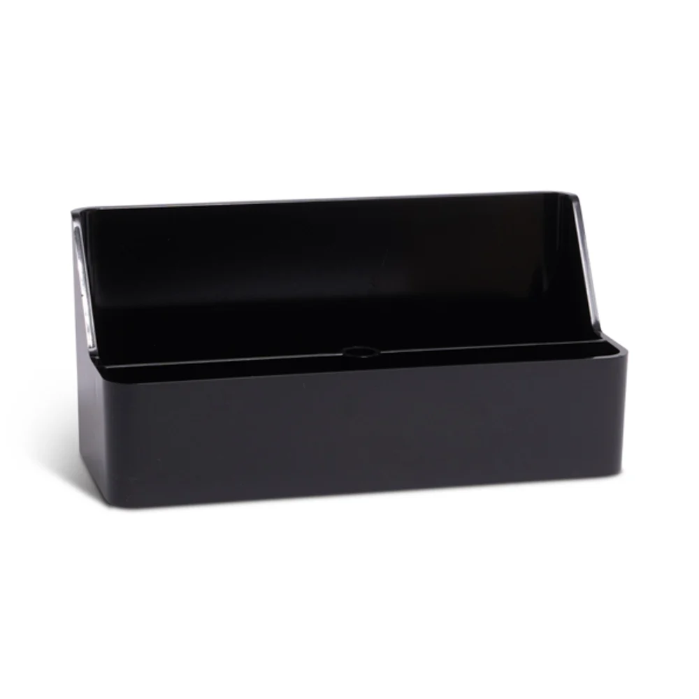 Coffee Condiment Holder, 7" x 2.80" x 3.25", Black
