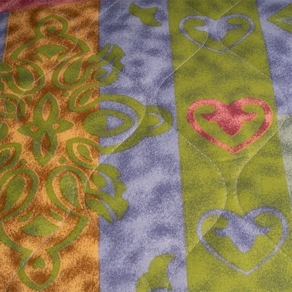 Retro Monte Russo Quilted Bedspread, Full, 96" x 116" thumbnail 3