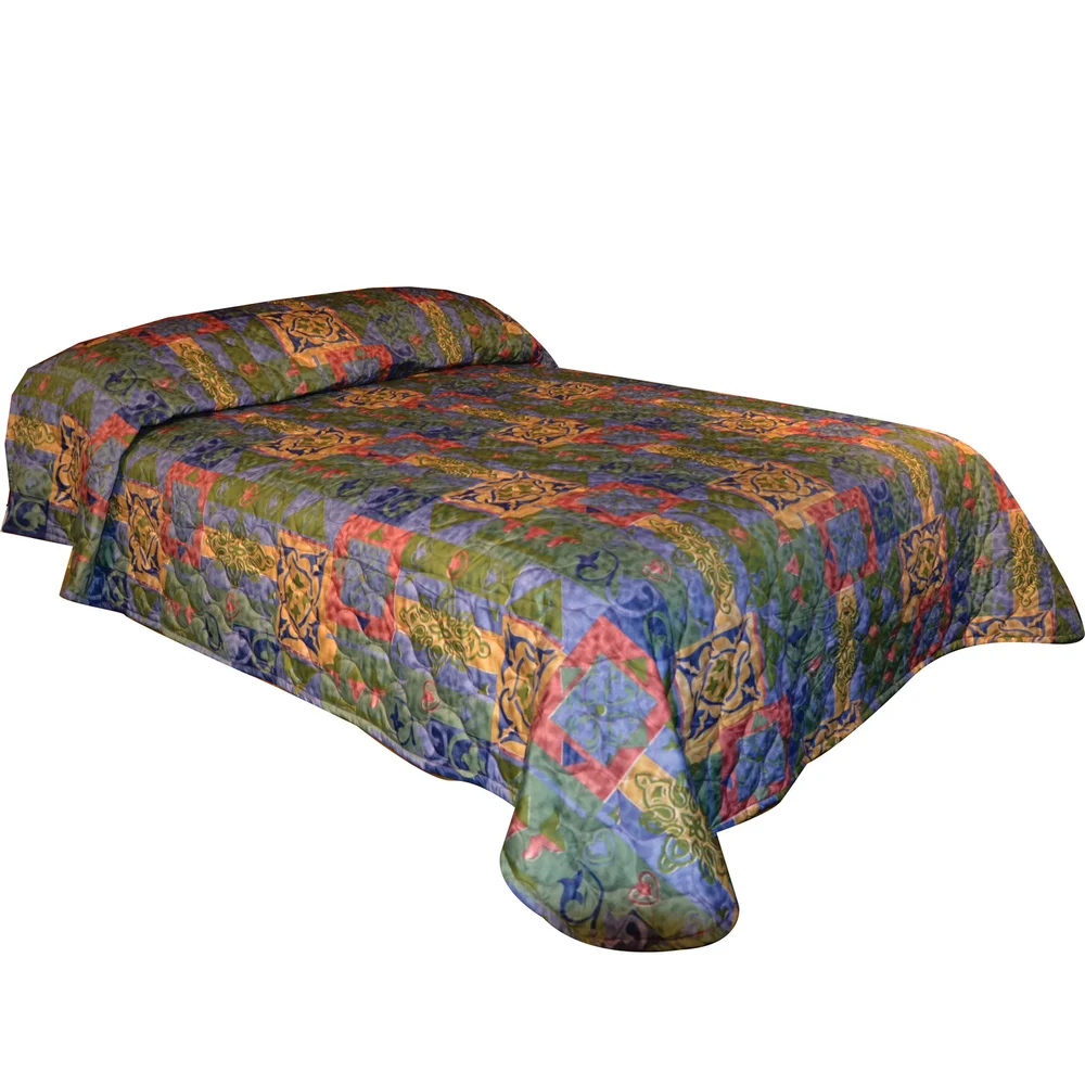 Retro Monte Russo Quilted Bedspread, Full, 96" x 116" thumbnail 4