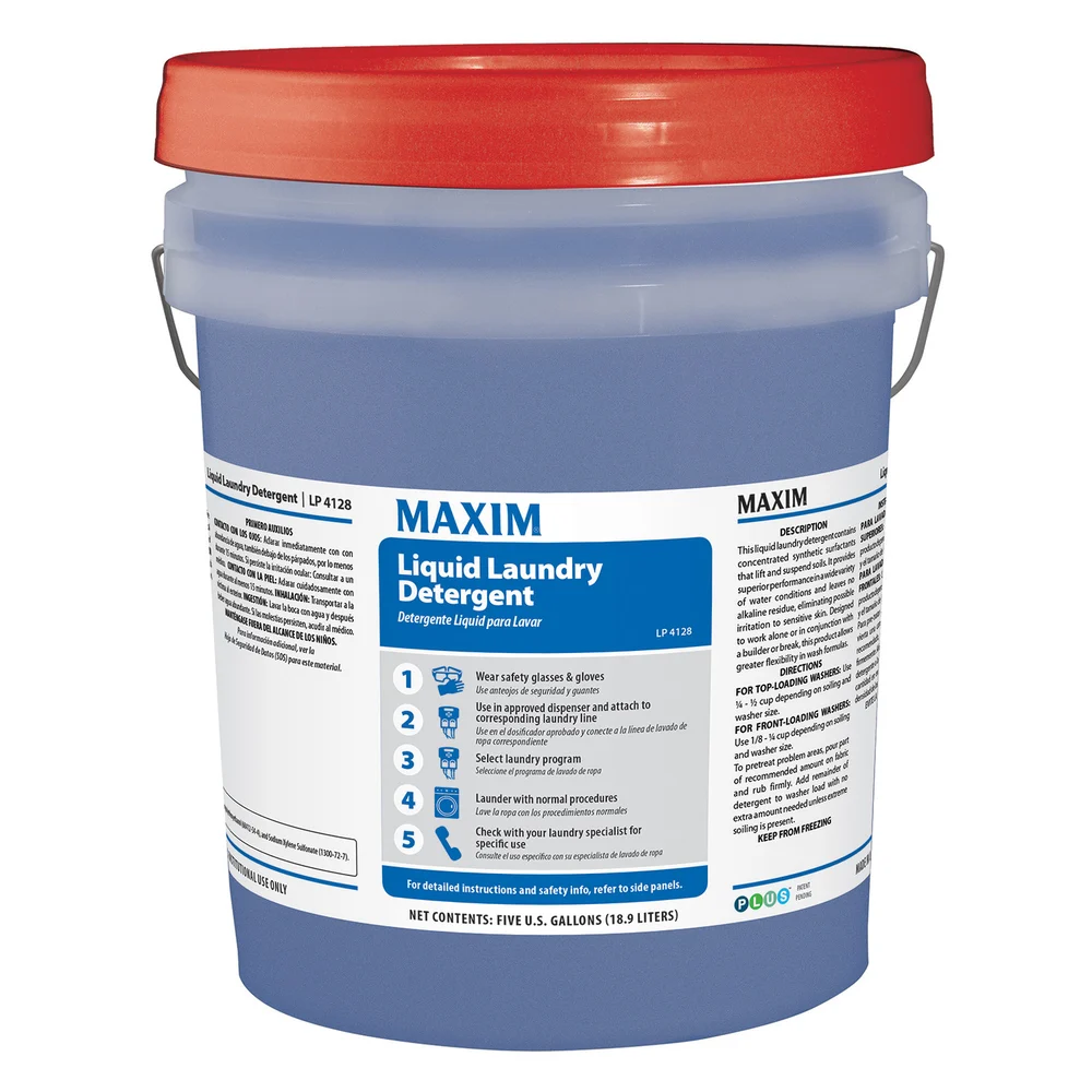 Maxim Liquid Laundry Detergent, 5 Gallon Pail