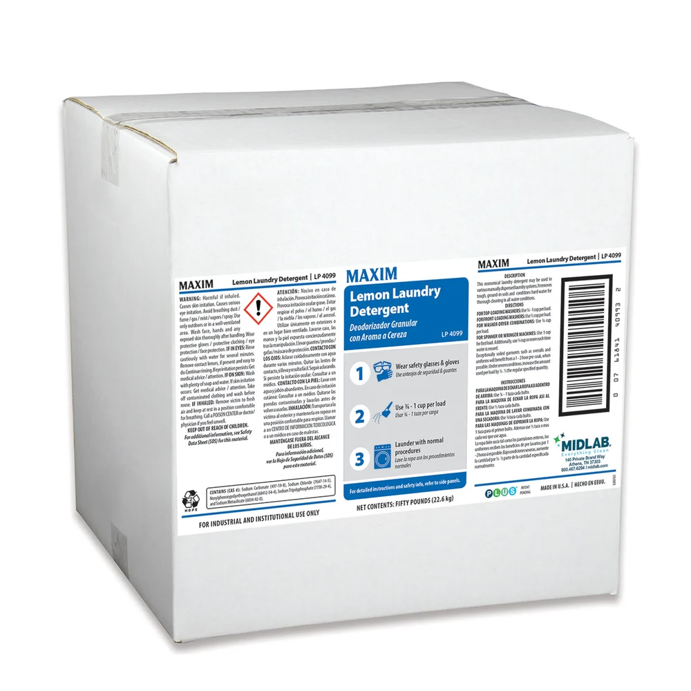 Maxim Lemon Laundry Detergent
