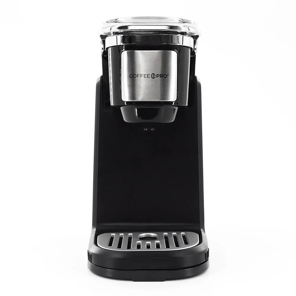 Coffee Pro Single Serve Coffee Maker, Cup Style Brewer, Black, 10 Oz. thumbnail 3