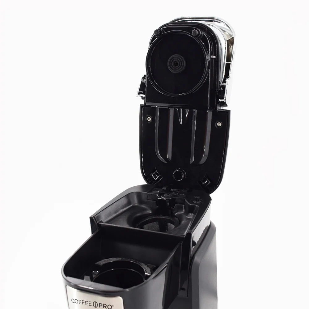 Coffee Pro Single Serve Coffee Maker, Cup Style Brewer, Black, 10 Oz. thumbnail 4