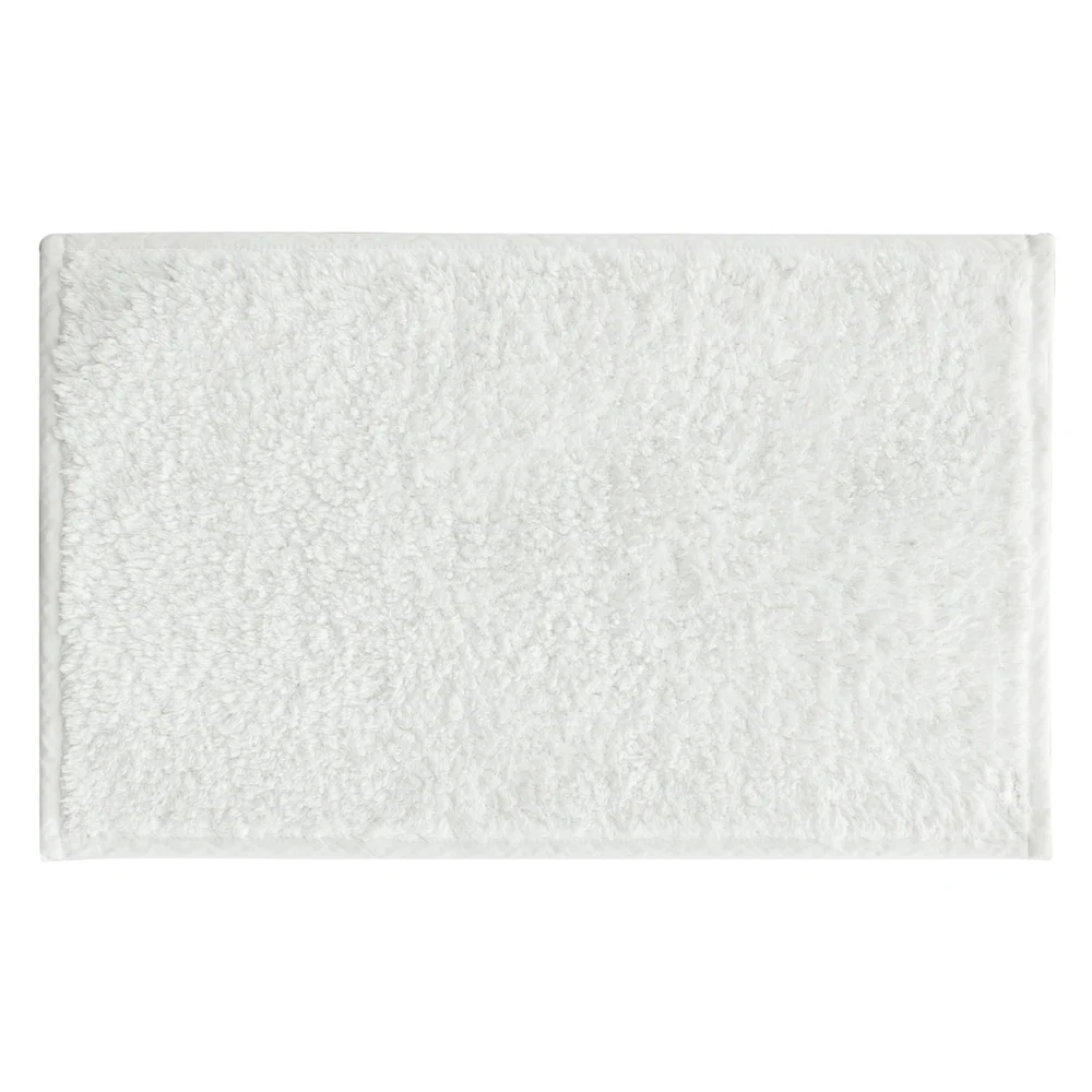 Riviera Bath Rug, 21 x 34, White