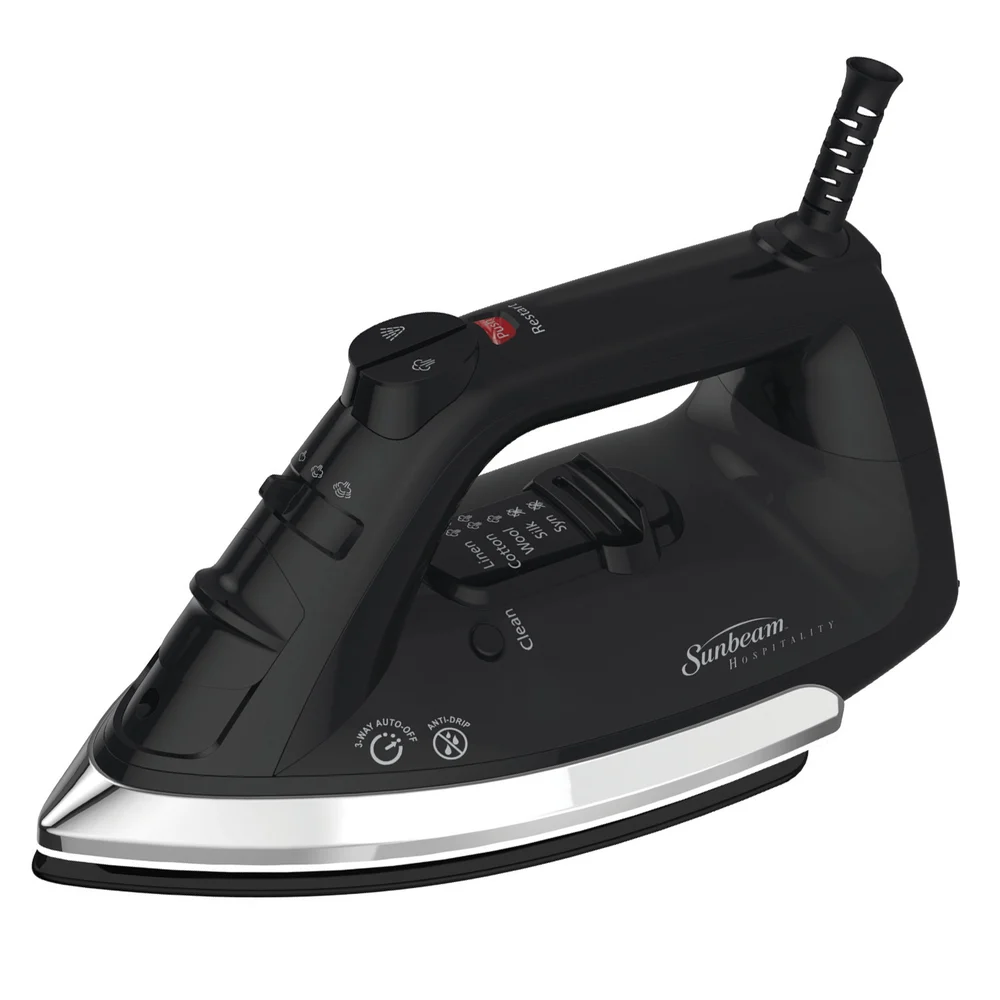 Sunbeam Greensense Mid Size Iron, Black