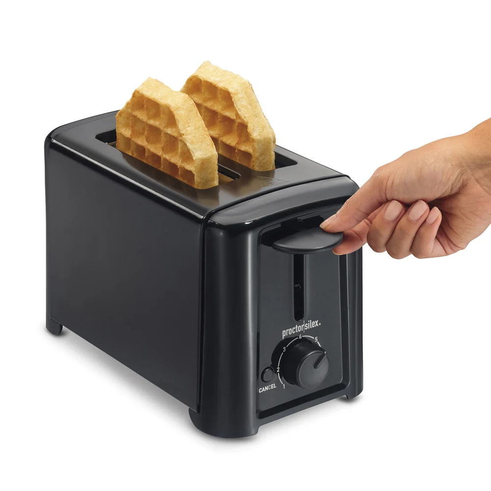 Proctor Silex Black 2-Slice Toaster thumbnail 3