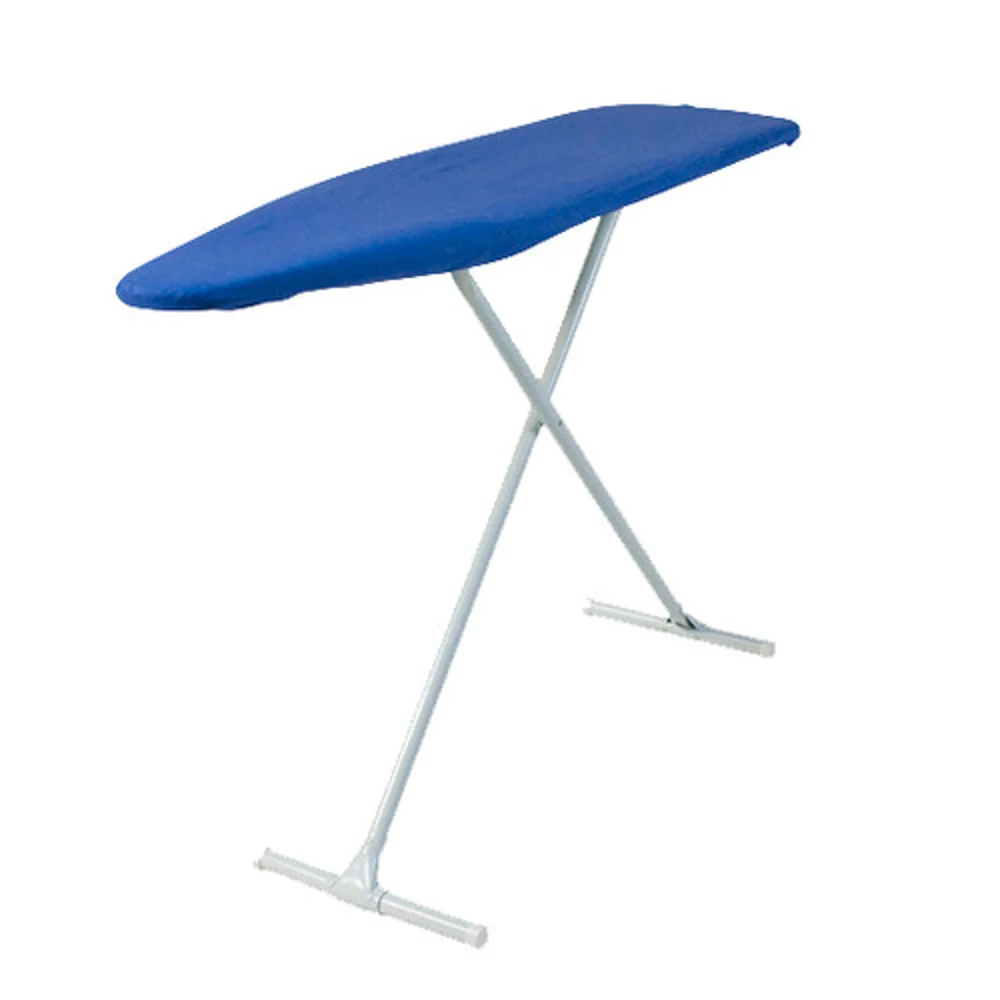 Hospitality 1 Source Full Size T-Leg Ironing Board, 54" X 14", Blue Cover With White Frame