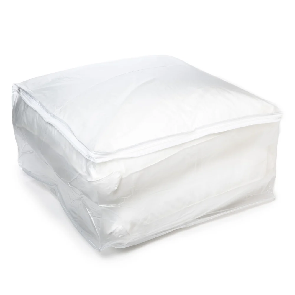 Registry Vinyl Blanket Storage Bag, White Zipper, 23" W x 12"D x 23" H