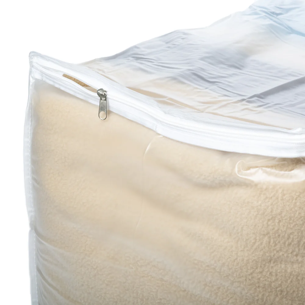 Registry Vinyl Blanket Storage Bag, White Zipper, 17" W x 14.5"D x 18" H thumbnail 2