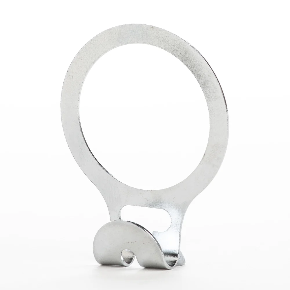 Metal Ring Ball Top Receptacle