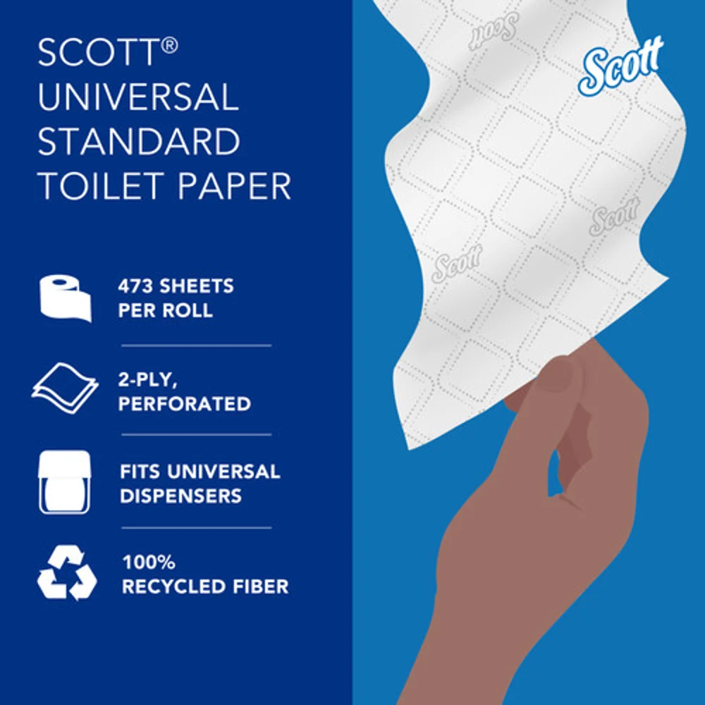 Scott Essential Standard Bath Tissue, 2-Ply thumbnail 2