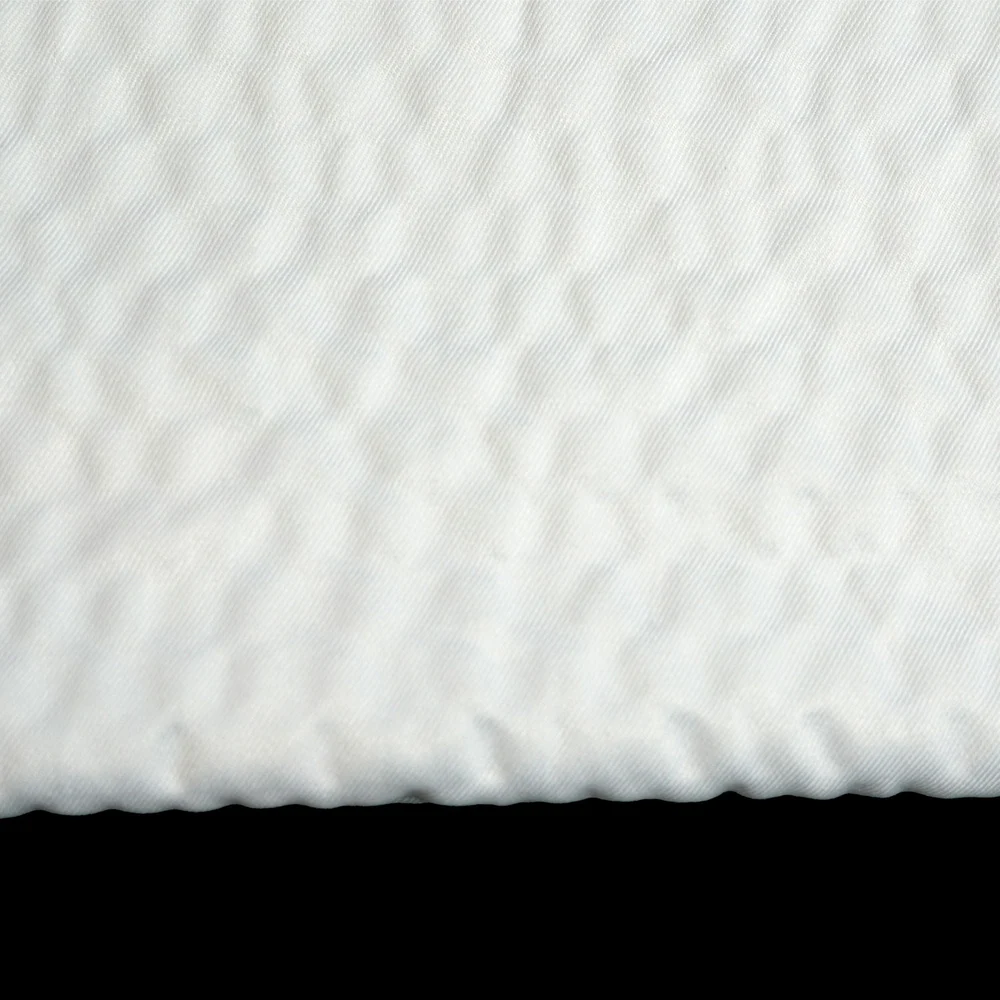 Suite Rest Escape Decorative Top Sheet, Full, 85" x 110", White thumbnail 2