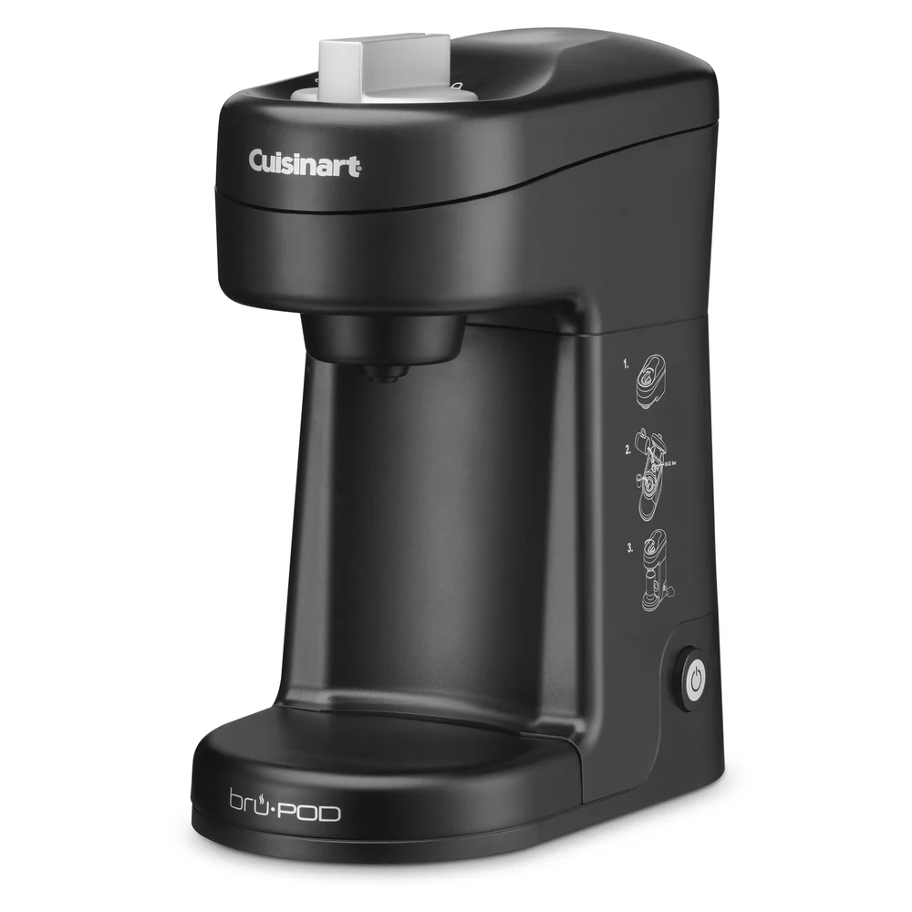 Cuisinart BRU POD Single Serve, Compatible with Keurig K-Cup® pods, Coffeemaker, Black