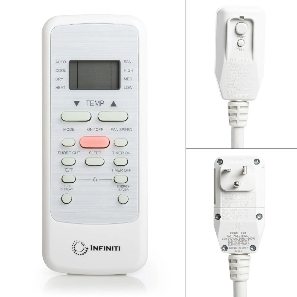 Infiniti Through the Wall Air Conditioner with Heat, 10,000 BTU, 230/208 Volt, R32 Refrigerant. thumbnail 5