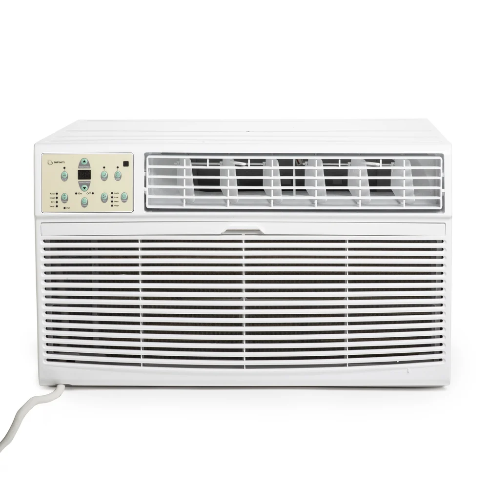 Infiniti Through the Wall Air Conditioner with Heat, 12,000 BTU, 230/208 Volt, R32 Refrigerant.
