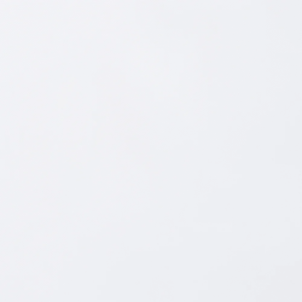 Zenna Hospitality Hooked 100% PEVA 6-Gauge Shower Curtain, 72" x 78", White thumbnail 3