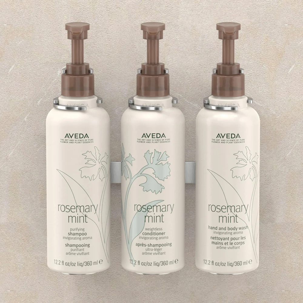 Aveda Spaza Bracket, Triple, Polished SS thumbnail 2