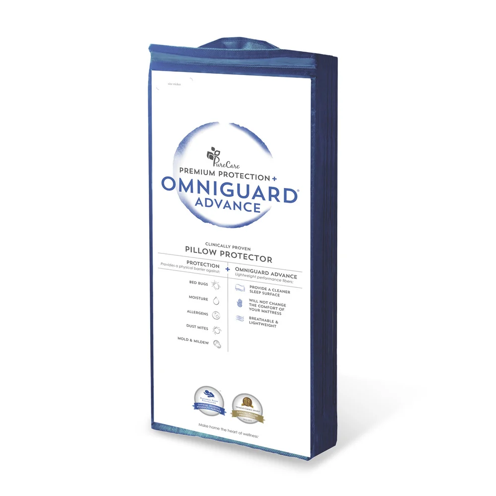 Purecare OmniGuard® Zippered Pillow Protector, Standard (21" x 27") thumbnail 4