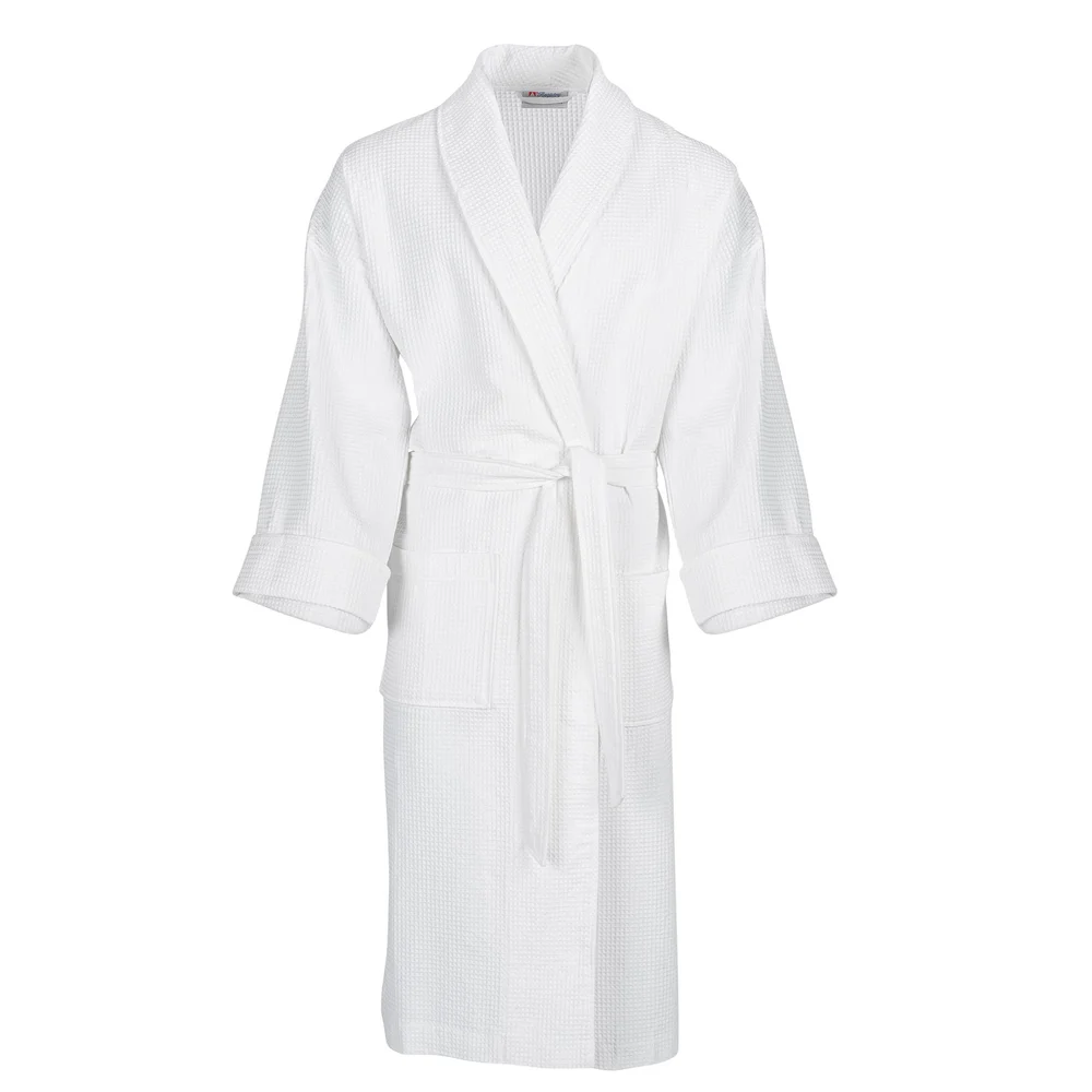 Registry Waffle Wv Shawl Collar Robe, Wh thumbnail 2