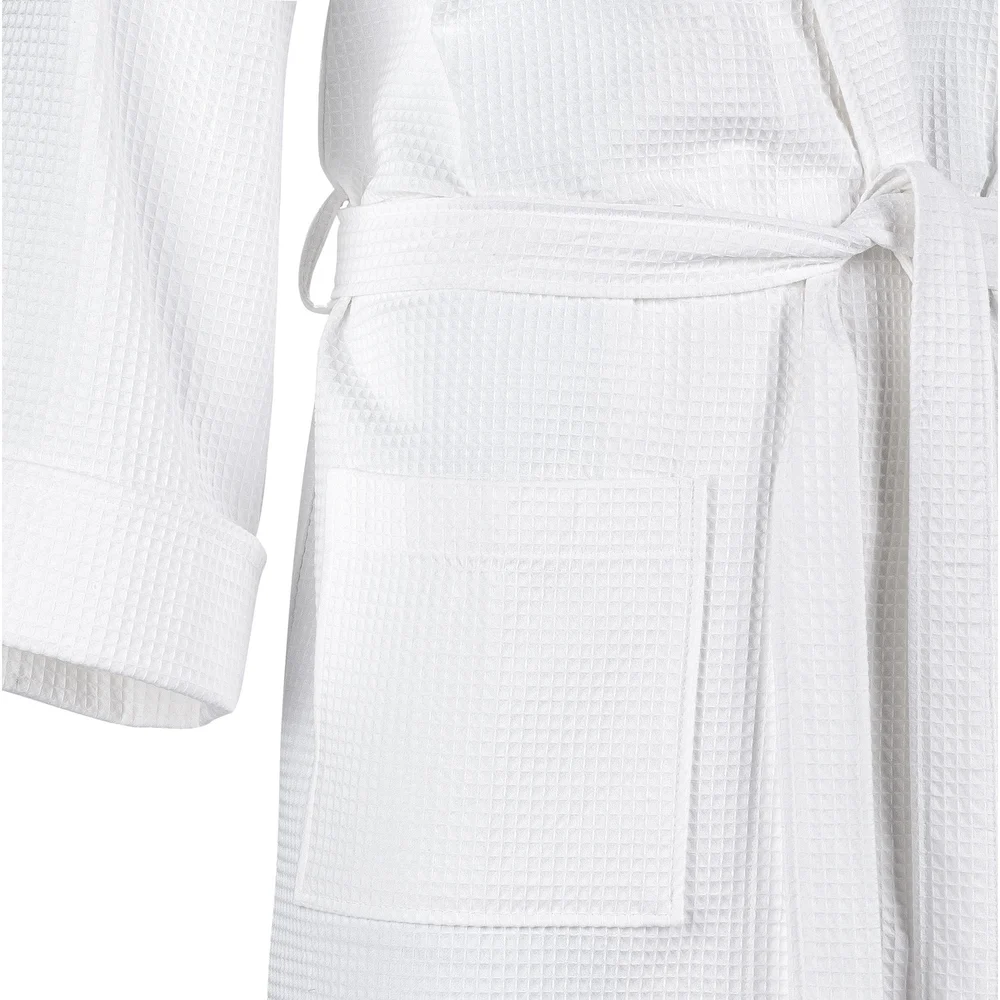 Registry Waffle Wv Shawl Collar Robe, Wh thumbnail 3