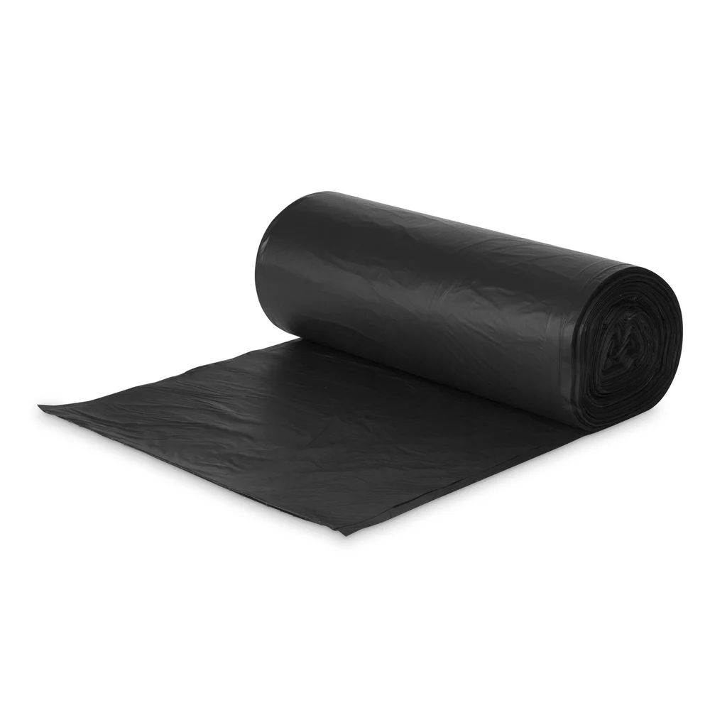 Registry High Density Can Liner, 40-45 Gal, 40" x 46", 14 Mic, Black, 250 Count