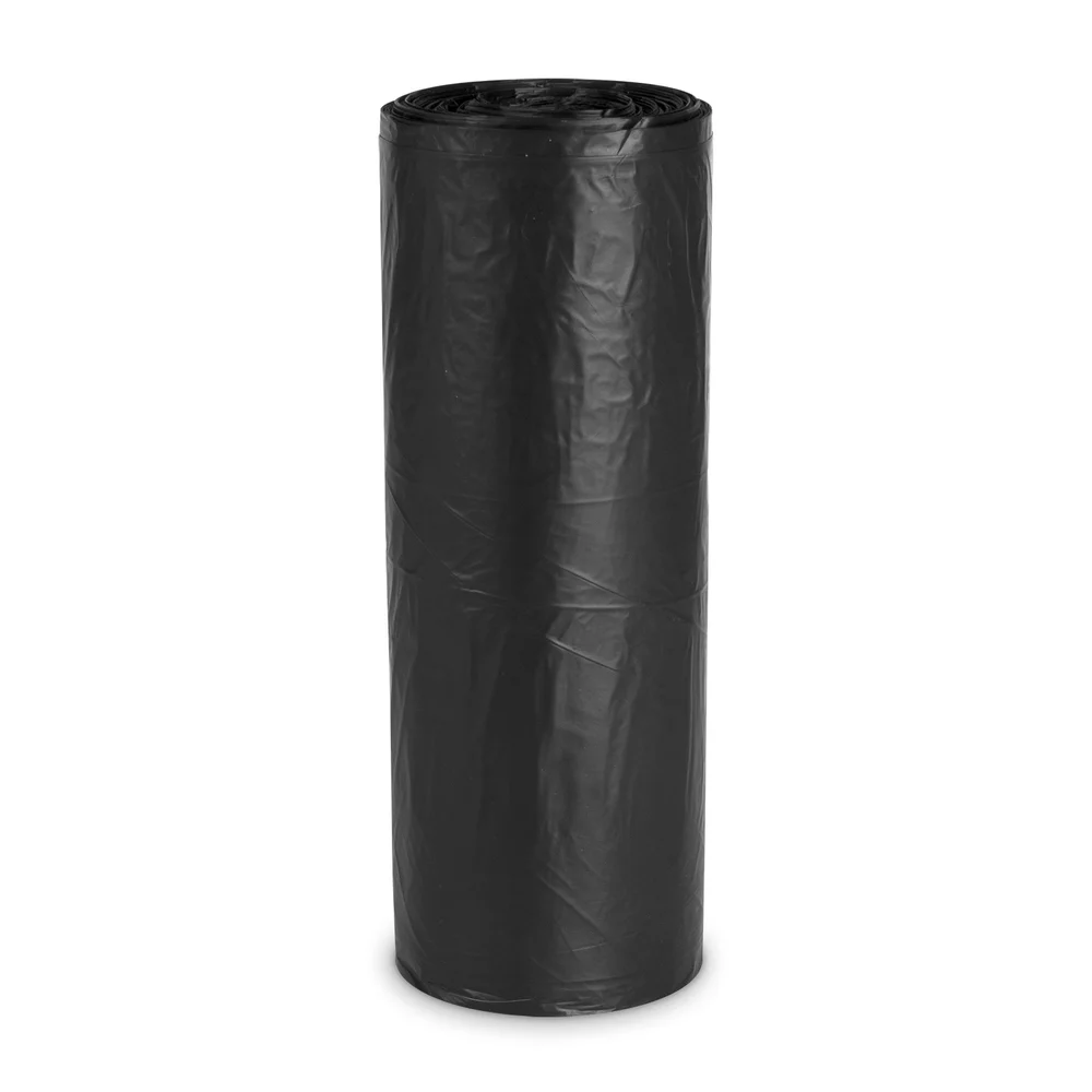 Registry High Density Can Liner, 33 Gal, 33" x 40", 16 Mic, Black, 250 Count