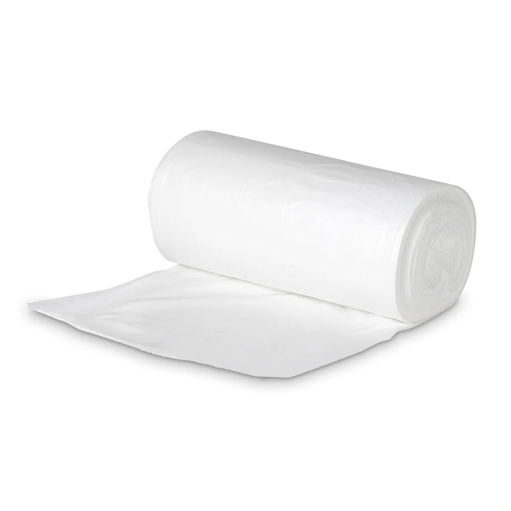 Registry Low Density Can Liner, 12-16 Gal, 24" x 32", 0.45 Mil, White, 500 Count