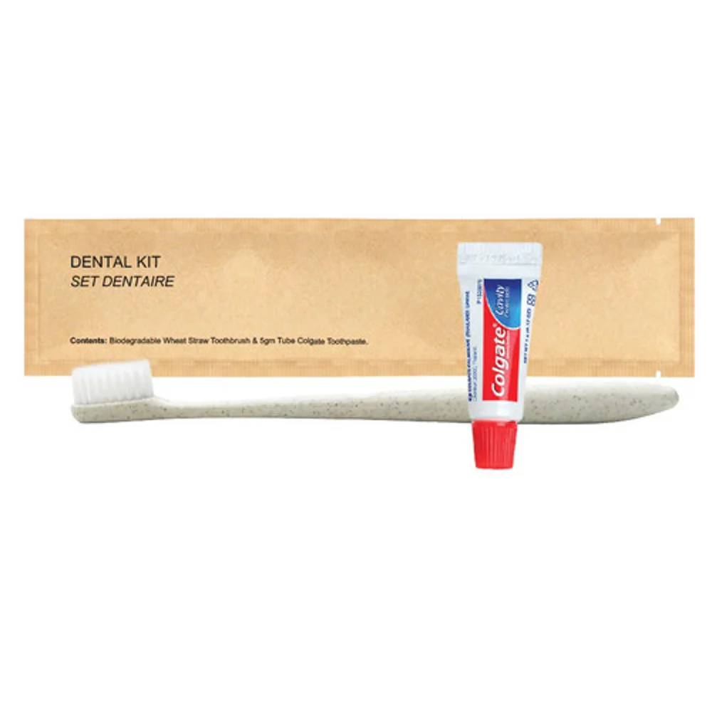 Sustainable Kraft Paper Dental Kit