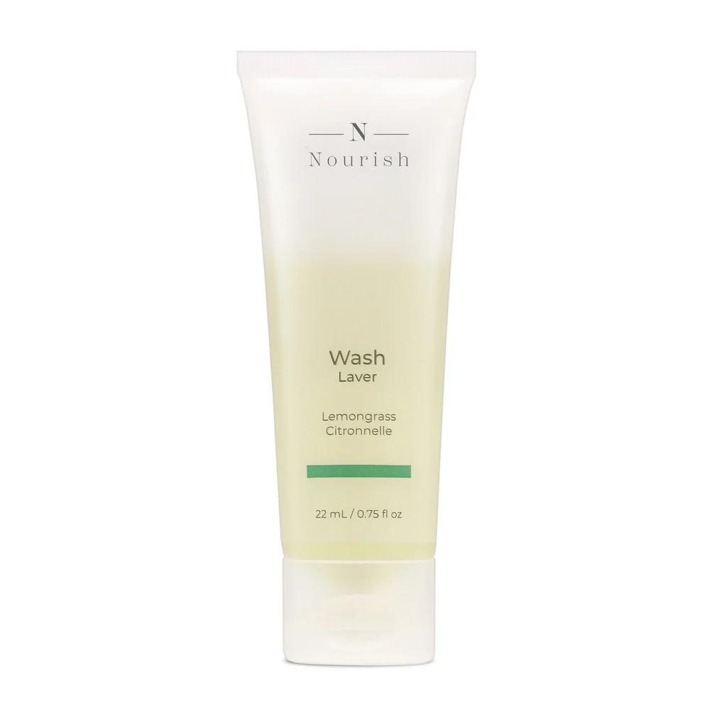 Nourish Body Wash, Lemongrass, .75oz