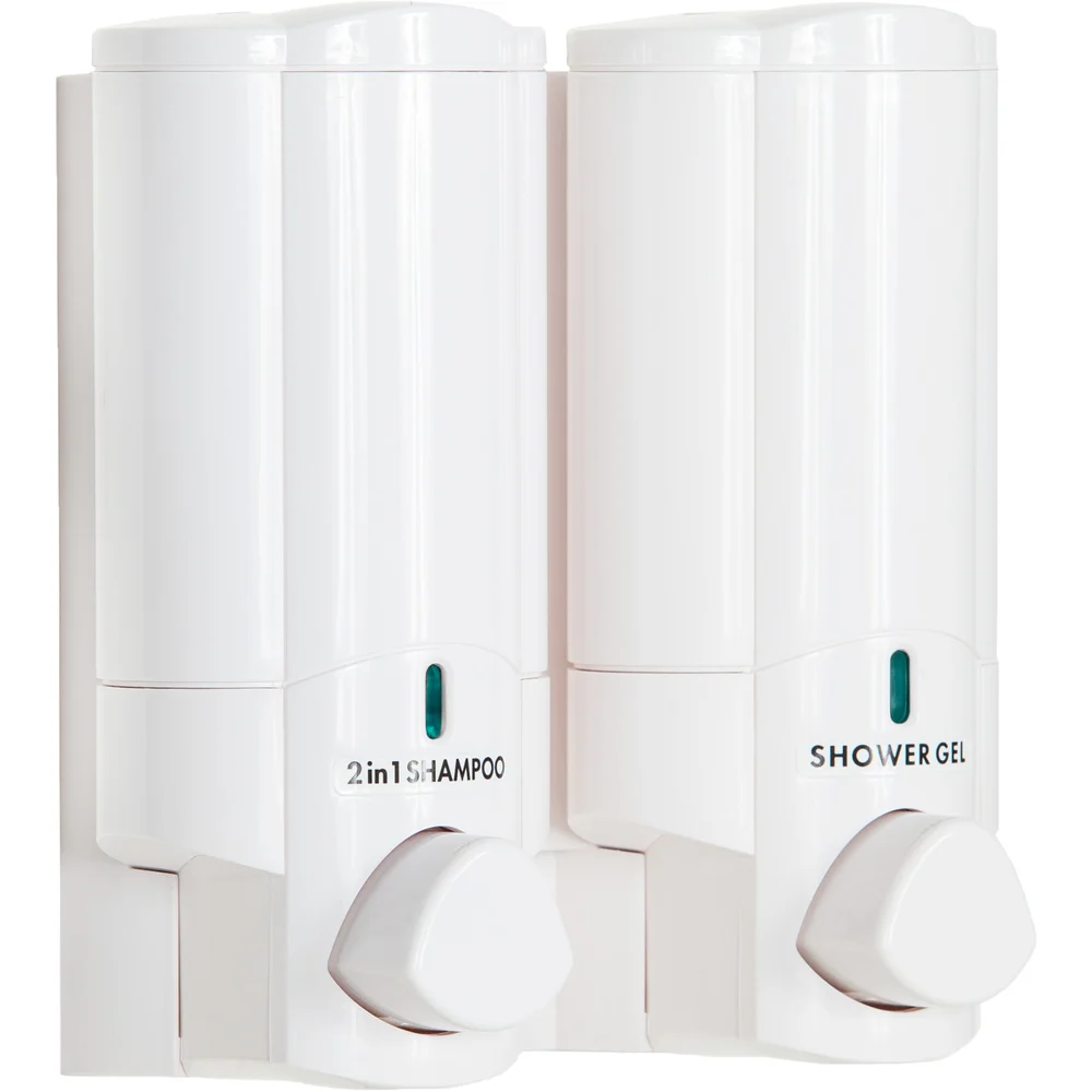 Aviva Dispenser, 2 Chamber, White thumbnail 2