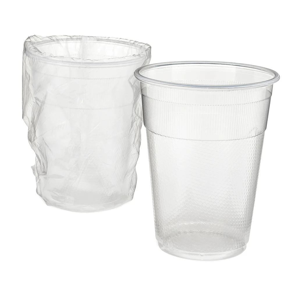 Cold Cup, Plastic, Wrapped, 10 Oz., 1000/Cs thumbnail 2