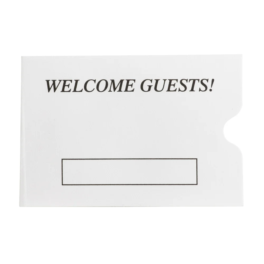 Registry Welcome KeyCard Envelope, 500/Pak