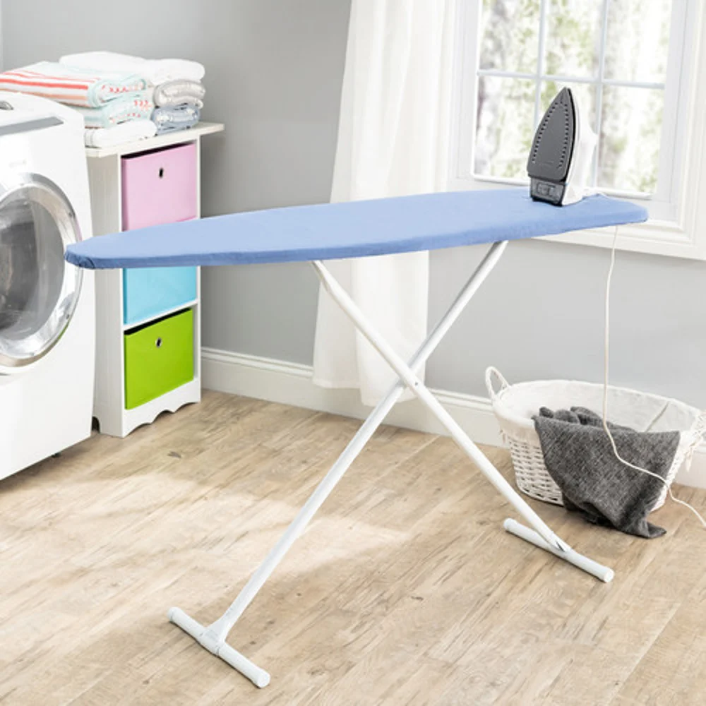 Ironing Board, T-Leg, 13x53, Blue
