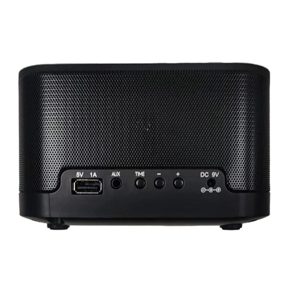 Hotelo Power Plus Alarm Clock with Qi Wireless Charging, 2 USB-C, 1 USB-A, Bluetooth Speaker & FM Radio. thumbnail 3