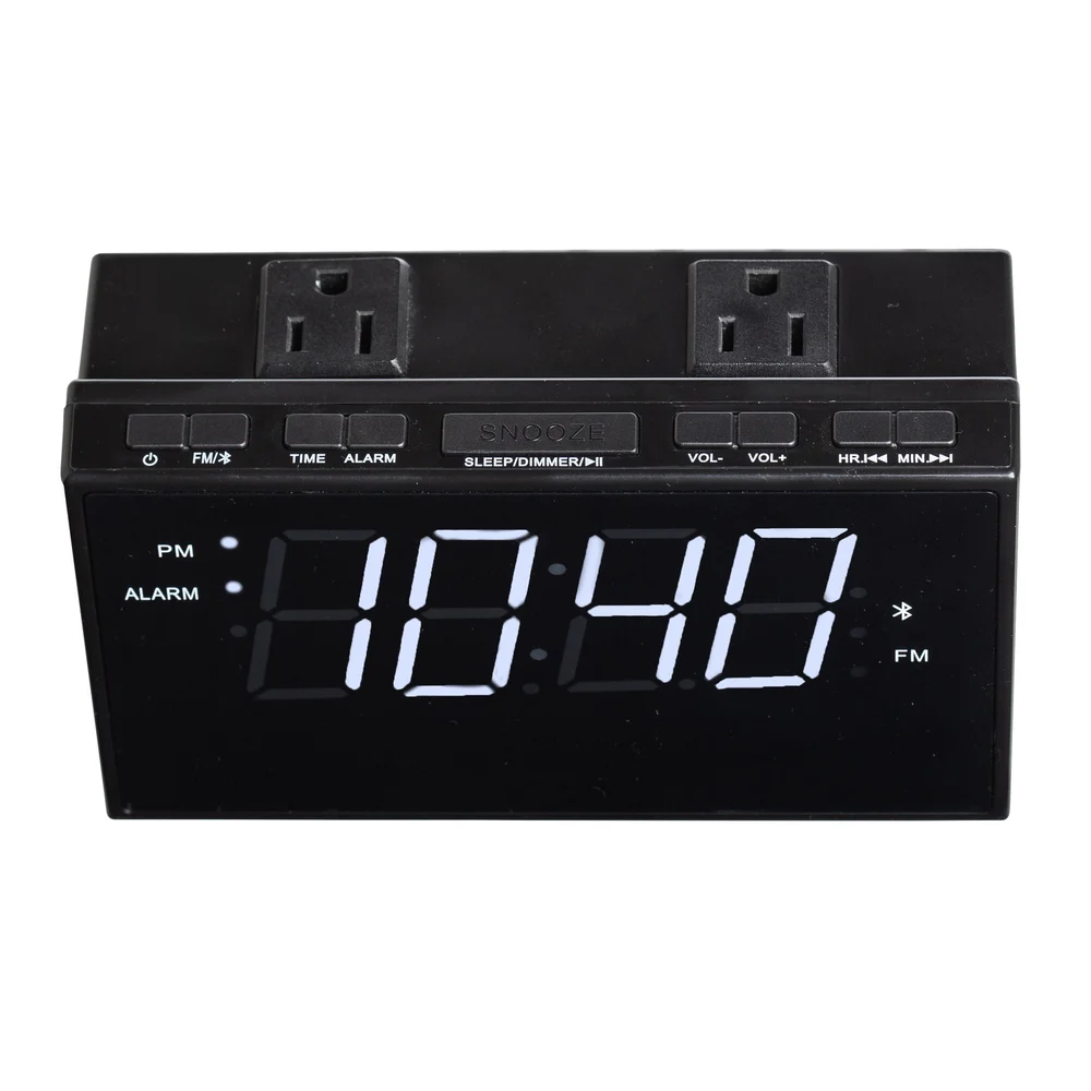 Hotelo Alarm Clock Radio USB-C Bluetooth thumbnail 2
