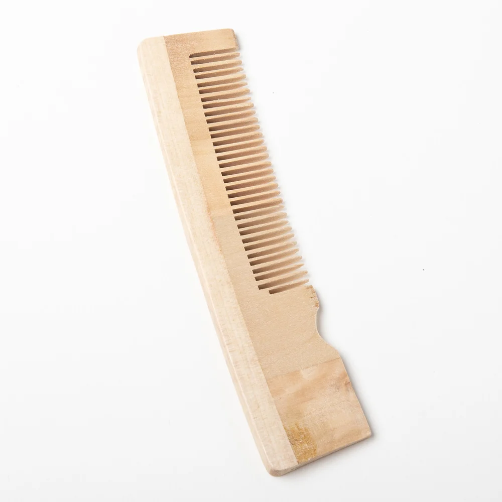 Wooden Comb in rice paper bag