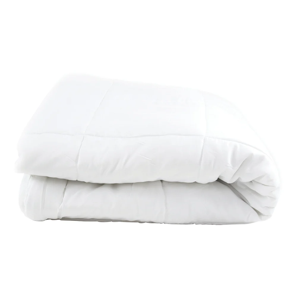 Suite Rest Heavy Microfiber Comforter 50oz Queen 90"x96" White thumbnail 4
