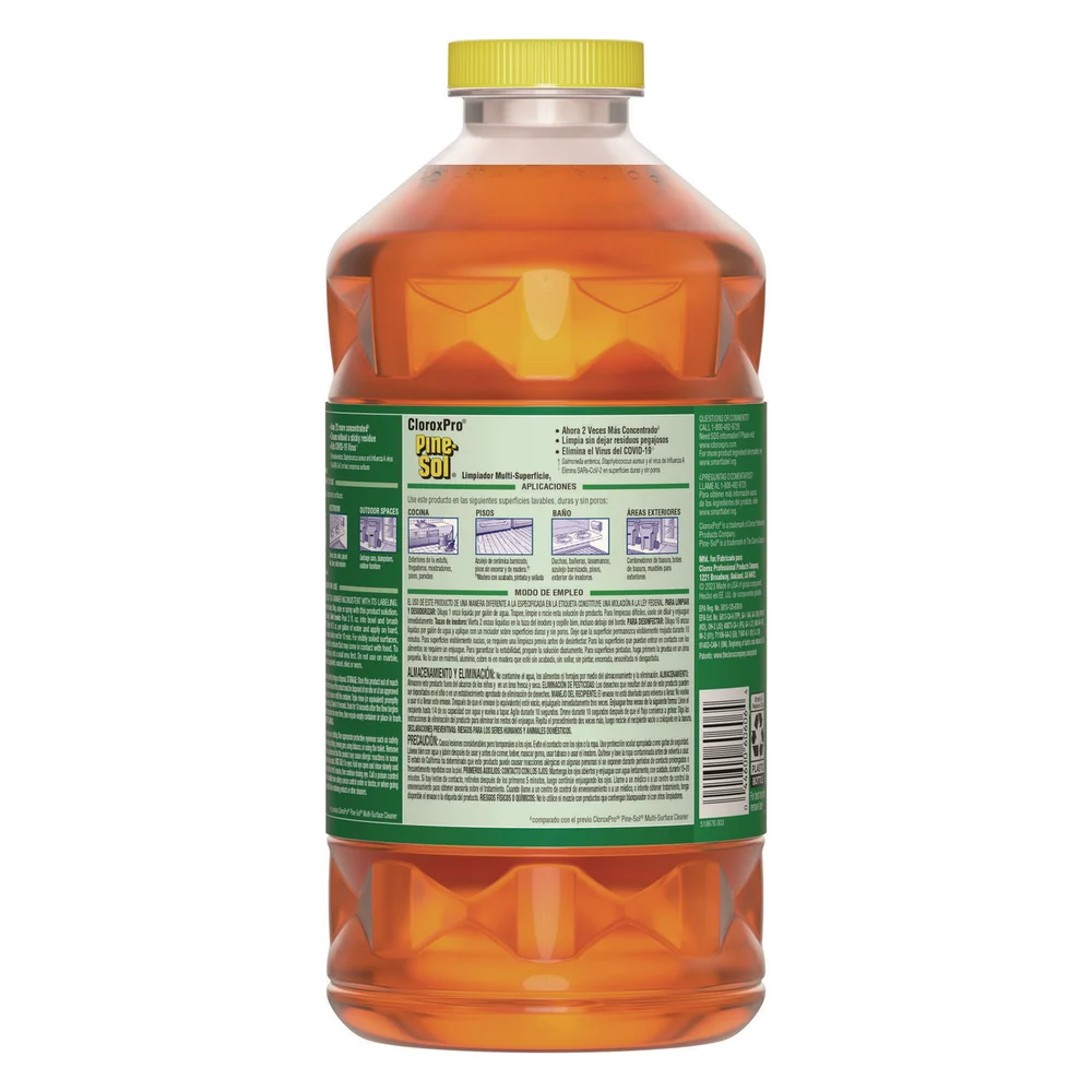 Pine-Sol Cleaner Disinfect 80 oz 3/case thumbnail 2