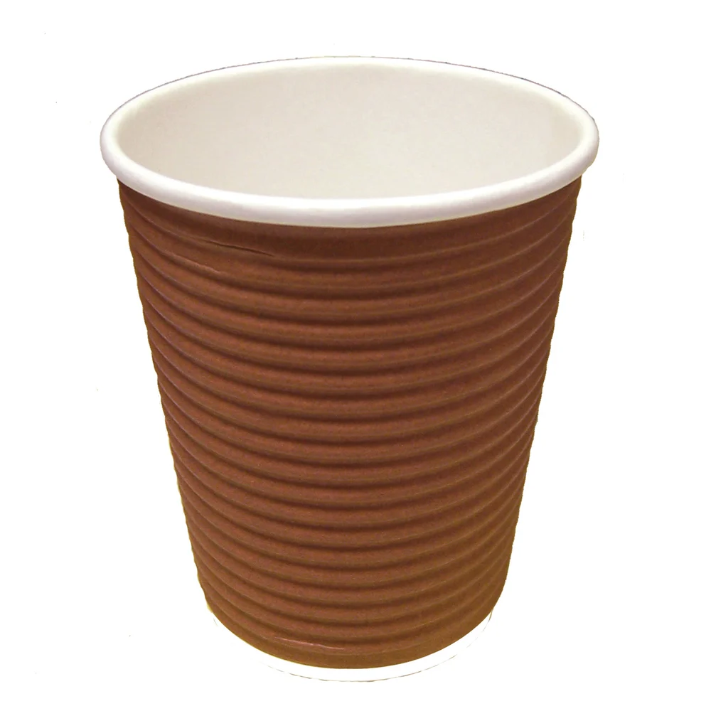 Enello Double Wall Paper Hot Cup, Unwrapped, 9 Oz., 900/Case thumbnail 2
