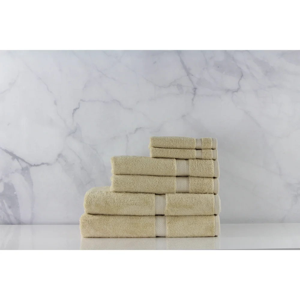 1888 Mills Magnificence 100% Pima Cotton Bath Towel in color linen, 27"x54", 16 lbs/Dz thumbnail 4