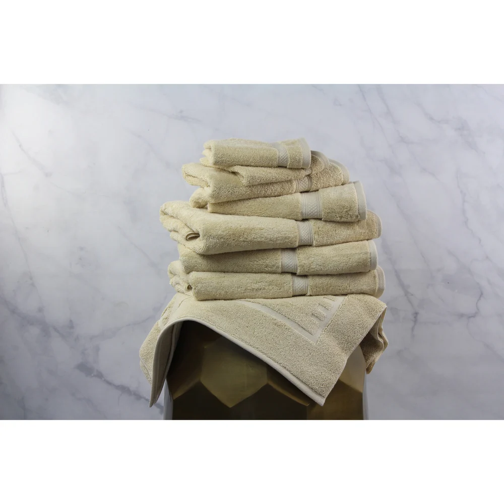 1888 Mills Magnificence 100% Pima Cotton Hand Towel in color linen, 16x32, 6 lbs/Dz thumbnail 3