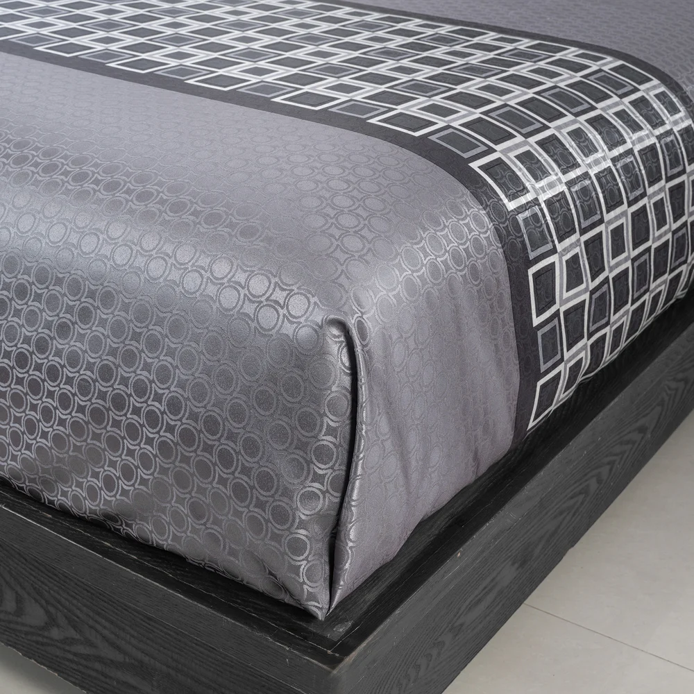 Imperial Reversable Coverlet Full 84"x96" Creamy Gray