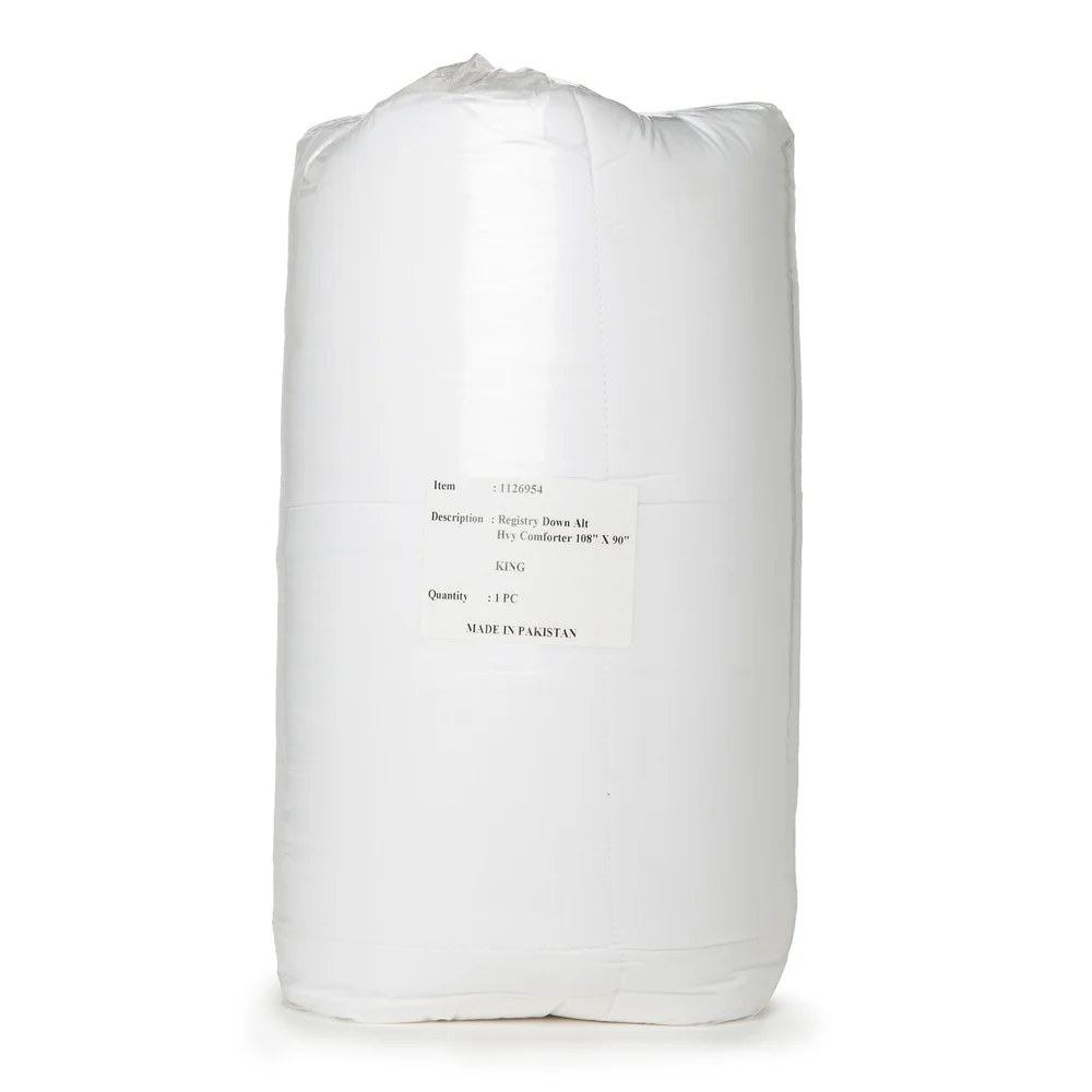 Registry T200 Heavyweight Down Alternative Comforter 67.5oz King 108"x90" thumbnail 2