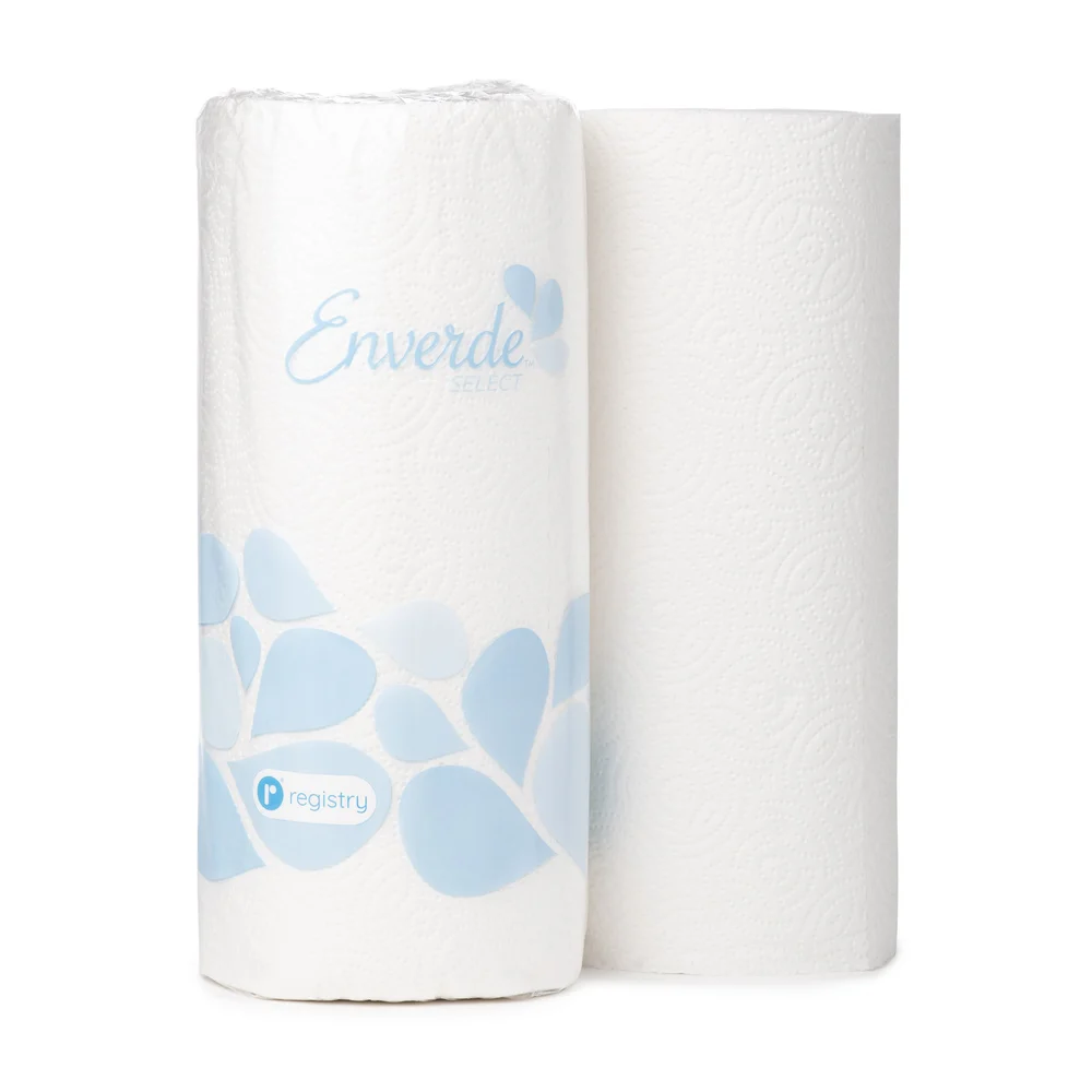 Enverde Select 2-Ply Kitchen Towel Roll, 30/Case