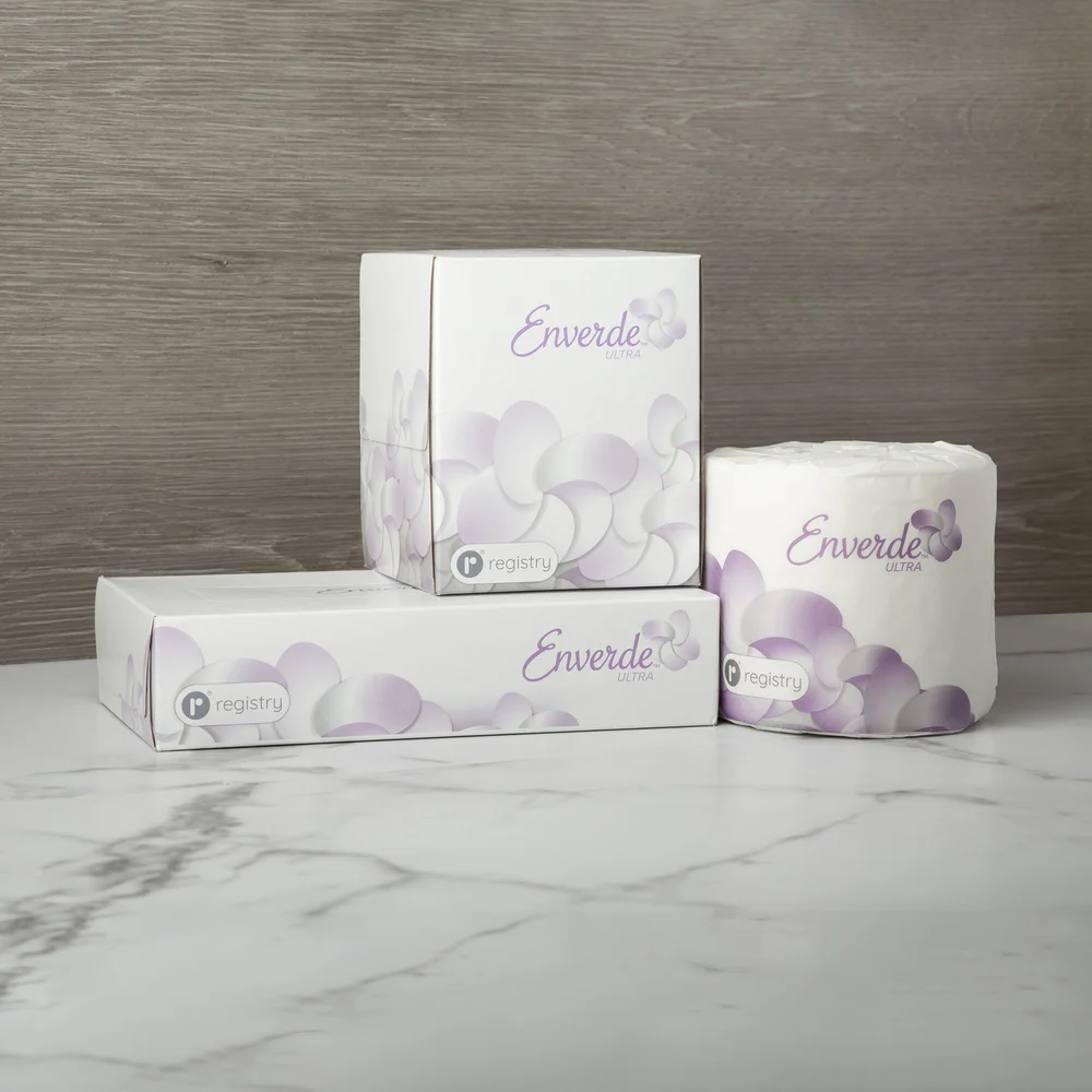 Enverde Ultra 2-Ply 100% Virgin Bath Tissue, 500 sheets per Roll, 80/Case thumbnail 4