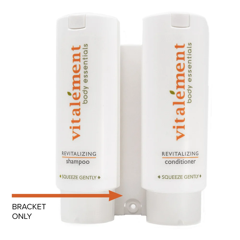 Double Bracket Self-Adhe w/ screw, 10/CS thumbnail 2